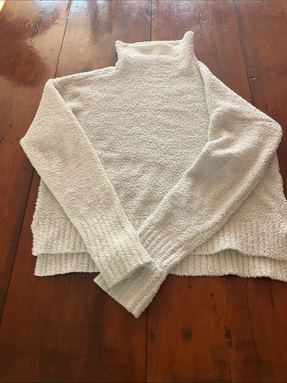 UGG Soft Cream Cozy Turtleneck Sweater